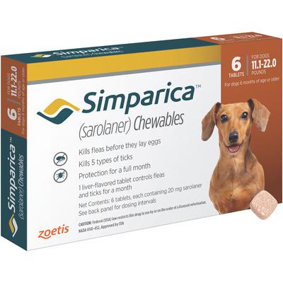 Simparica Chewable Tablets (Flea/Tick)