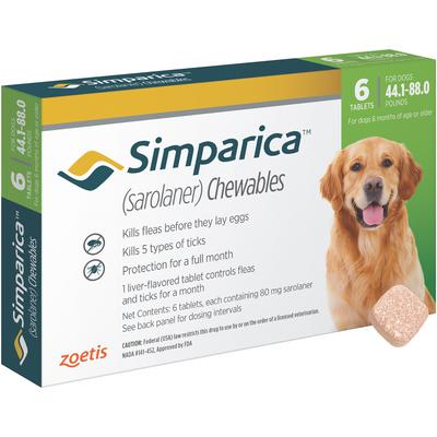 Simparica Chewable Tablets (Flea/Tick)