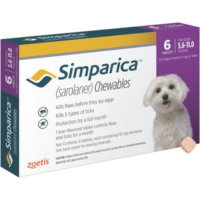 Simparica Chewable Tablets (Flea/Tick)