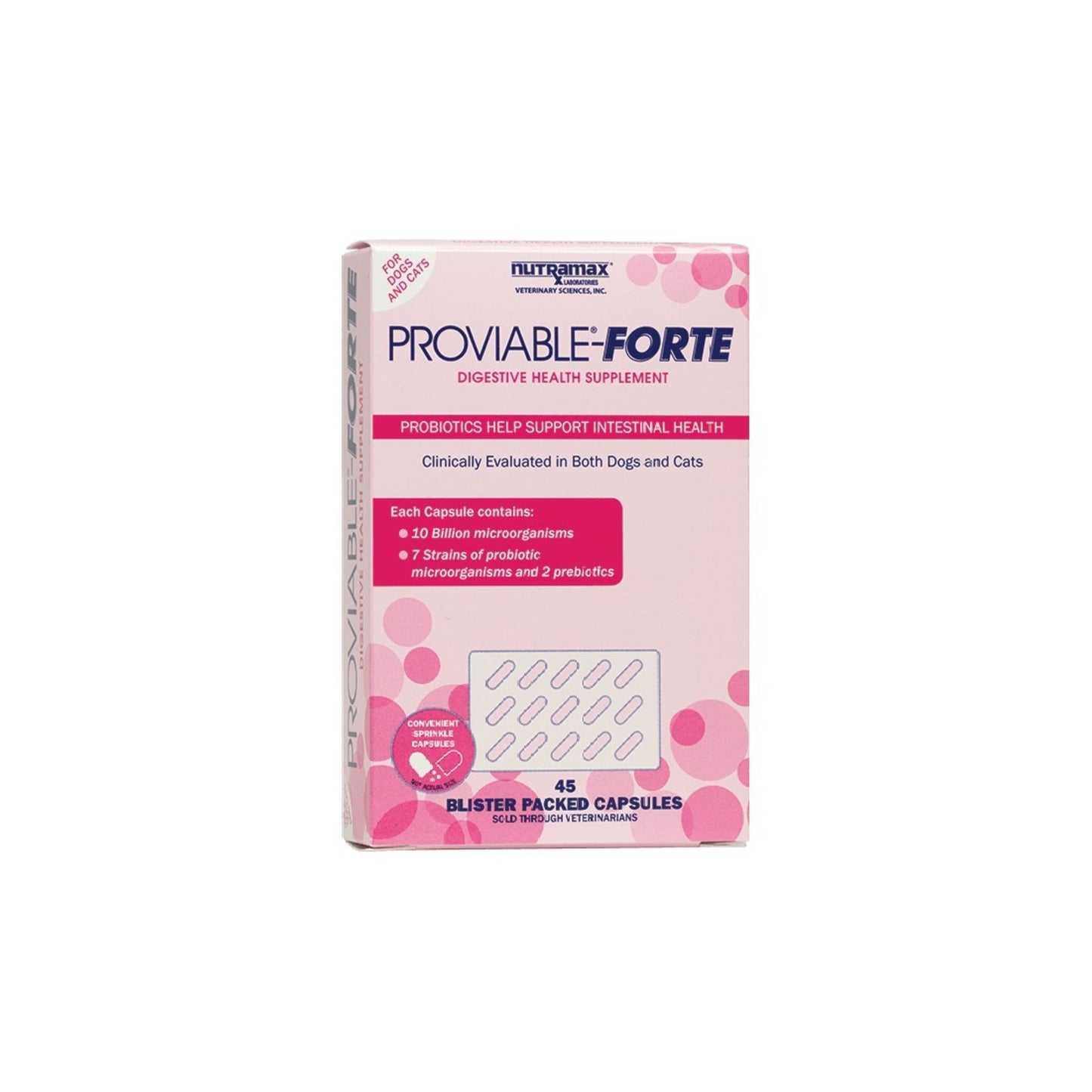 Proviable-Forte Sprinkle Capsules for Dogs & Cats